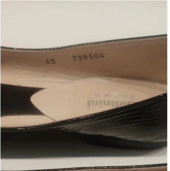 Baldinini ballet flats size 40 made in Italy - Picture 4 of 8